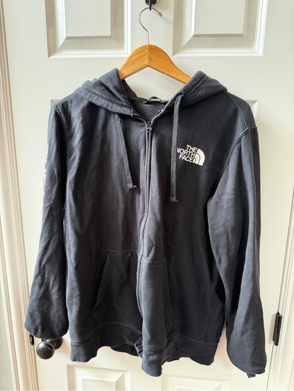 The North Face Black Men's Zip-Up Hoodie Jacket
